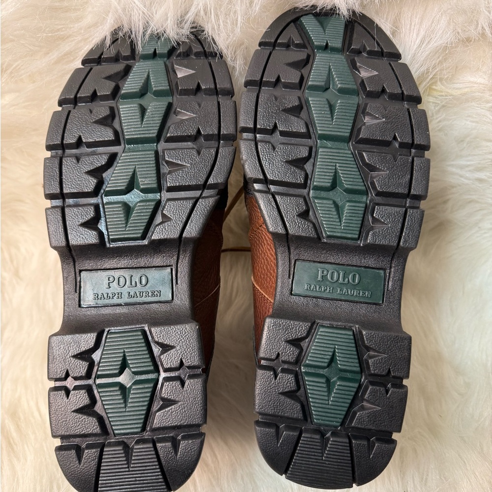 Ralph Lauren Tan and Brown Leather Shoes - Picture 5 of 8